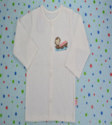 Áo sơ sinh dài tay IQ Baby (màu trắng)