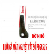 Lưỡi gà bờ nhỏ gắn mặt nguyệt máy may Vắt sổ PEGASUS công nghiệp