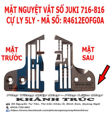 Mặt nguyệt máy Vắt sổ Juki 816 5ly máy may công nghiệp