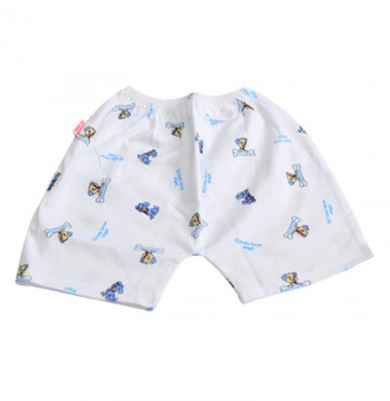Quần lửng sơ sinh cún xanh IQ Baby