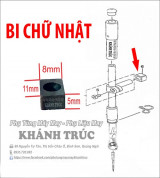 Bi chữ nhật mỏng máy may công nghiệp 1kim