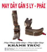 Chân vịt may dây gân 5ly bên phải máy may công nghiệp 1kim