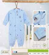 Body sơ sinh liền dài tay Petit in họa tiết Uala UR3064