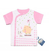 Áo bác sĩ phối màu sơ sinh Baby Mommy ALN0041 (tay ngắn)