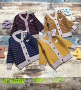 Áo len Cardigan sơ sinh K05 (3-12M)