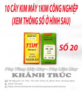 20 cây Kim DBx1 Trung Quốc dùng máy 1kim máy may công nghiệp