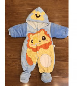 Body bông sơ sinh liền tất hình thú 1506 TE2020