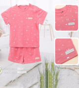 Bộ sơ sinh Uala cộc cài vai petit UR3008