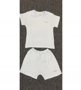 Bộ quần áo cộc tay sơ sinh Noubaby (màu xanh)