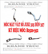 Móc máy vắt sổ JUKI 352 ĐẾN 357 máy may công nghiệp