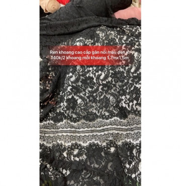Ren khoang cao cấp màu đen 140k/2 khoang mỗi khoang 1,7mx1,5
