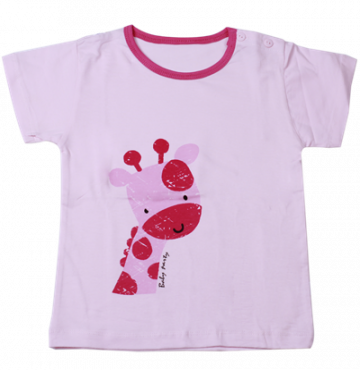 Bộ quần áo sơ sinh cộc tay hươu cao cổ