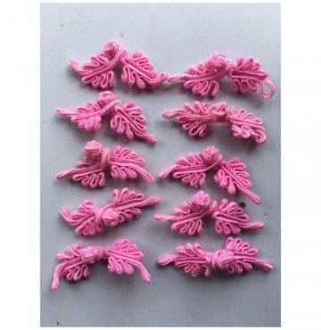 sét 10 nút tàu tết các màu sử dụng thêu kết trên áo váy