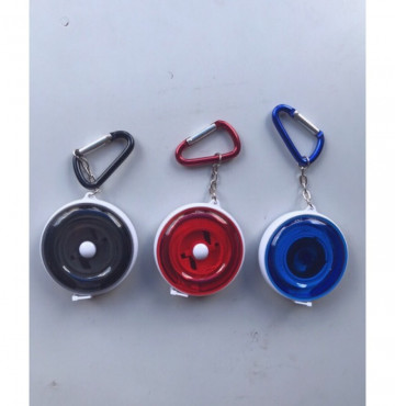 Thước cuộn có nút bấm tiện lợi Chiều dài 1m5 Có móc treo móc khoá siêu xinh