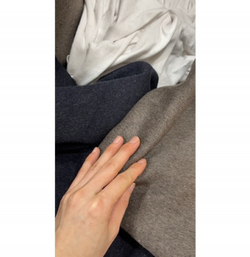 Vải dạ ép lông cừu bóc tách khâu 255k/2m khổ 1,5