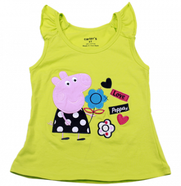 Bộ quần áo bé gái sơ sinh Carter in hình chú heo peppa