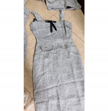 vải Đầm dạ tweed đẹp 2 lớp 100k/ chiếc