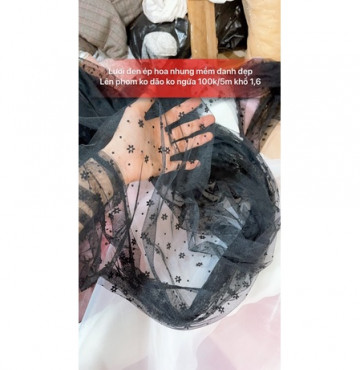 Lưới đen hoa nhung mềm đẹp 100k/5m khổ 1,6