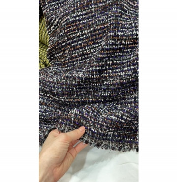 Dạ tweed kim tuyến xuất dư cao cấp 180k/2m khổ 1,5m