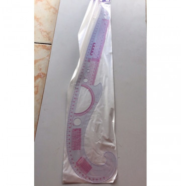 thước cong cây đao thước dẻo vẽ đường cong trong may mặc