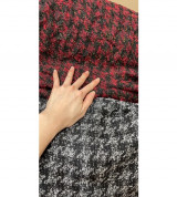 Dạ tweed kim tuyến họa tiết răng sói 180k/2m khổ 1,5