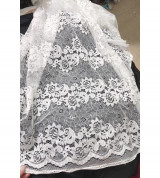 Vải Ren chỉ cao cấp đanh đẹp lên phom nhẹ 160k/4m khổ 1,5