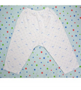 Quần dài sơ sinh mặc bỉm IQ Baby (chấm bi xanh)