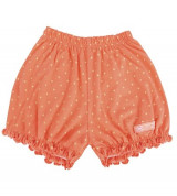 Quần đùi sơ sinh bèo gấu Lullaby bé gái (màu cam)