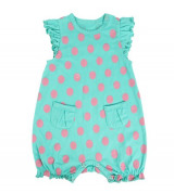 Body romper sơ sinh Lullaby cho bé gái (màu xanh)