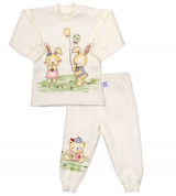 Bộ quần áo nỉ sơ sinh chần bông TT1467 (6-18M)