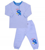 Bộ quần áo sơ sinh Lovemom cổ trụ (nhiều màu)