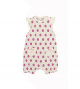 Body romper sơ sinh  Lullaby cho bé gái (màu trắng)