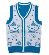 Áo gile len trẻ em sơ sinh xuất khẩu TC0702 (3-12M)