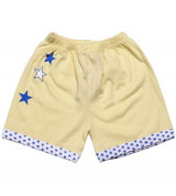 Quần sơ sinh Bieber bé trai (cộc, màu vàng)