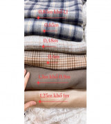 Sét dạ ép lông cừu bóc tách khâu tay mảnh nhỏ may cho bé