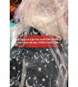 Vải lưới thêu cao cấp 105k/3m khổ 1,5