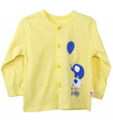 Áo sơ sinh bé trai Tomkid in hình voi chơi bóng