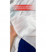 Vải dập ly trắng 140k/kg đc 5m khổ 1,5