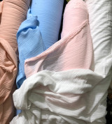 Thô boi thêu 120k/3m khổ 1,4m chất mềm mát ko pha