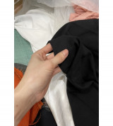 Cát Hàn đen mềm đanh giãn 4c 130k/2m khổ 1,5m