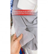 Chiphon màu ghi mềm xuôn đẹp 100k/5m khổ 1,5