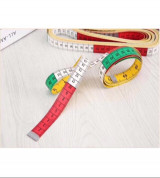 thước dây dạng sợi dệt bảng to phối 4 màu đẹp mắt