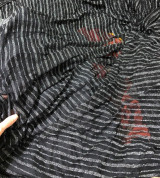 Lưới nhũ kim tuyến sọc 100k/4m khổ 1,5m mềm mát giãn nhẹ