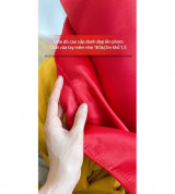 Tafta đỏ cao cấp đanh đẹp lên phom 165k/3m khổ 1,5
