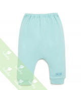 Quần sơ sinh liền đũng Lullaby cho bé (màu xanh)