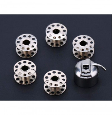 Bộ thoi, thuyền (quả đào) và suốt sử dụng máy may gia đình