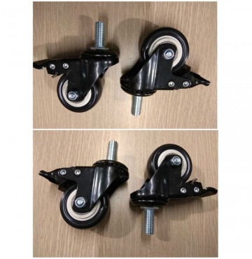 Bánh xe chân bàn máy may Combo 4 cái (bộ)