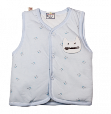 Áo gile nỉ sơ sinh 9101, 9002, 18401 (0-12M)