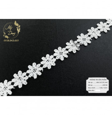 [Đủ màu] Dây Ren chỉ Cúc nhí 1F (Dài 13,5m) - MS 698108