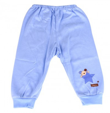 Quần nỉ sơ sinh Miomio (ngôi sao xanh)